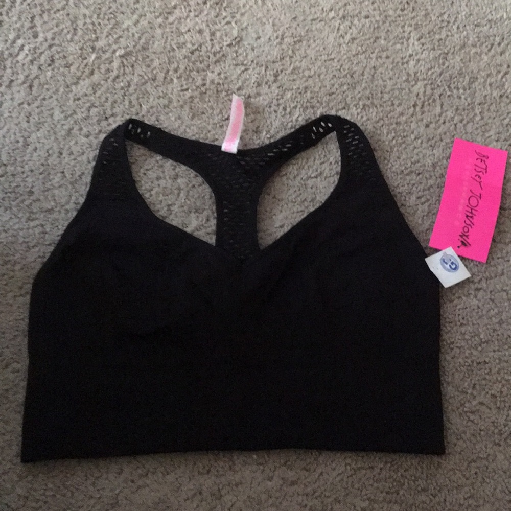 NWT Betsey Johnson Sports Bra